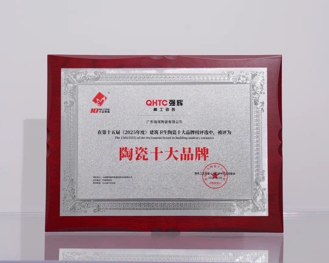 榜樣力量 | 強(qiáng)輝精工瓷磚斬獲2025年度家居領(lǐng)軍品牌(圖10)